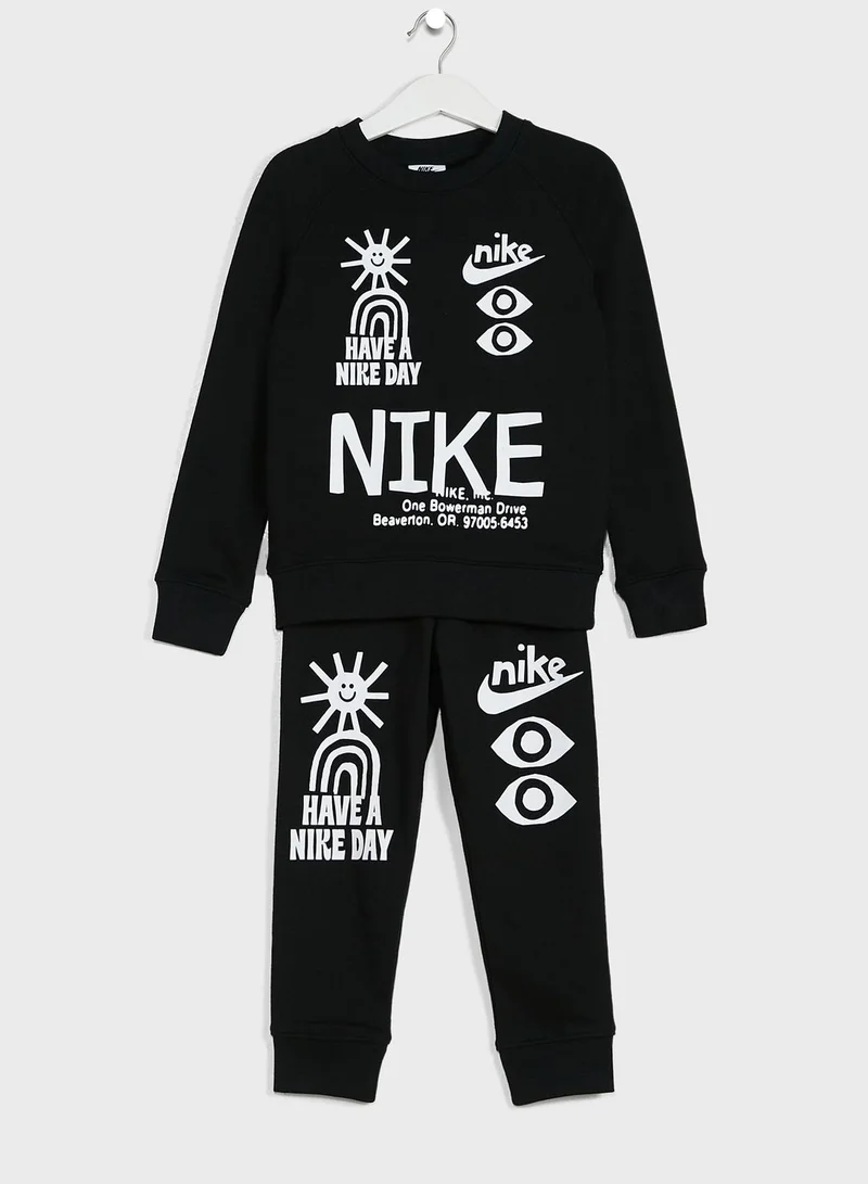 Nike Kids Nsw Statement Sweatshirt Set