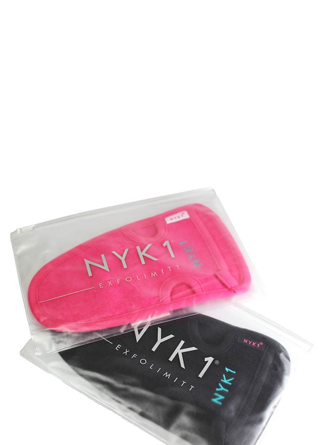 NIBEMINENT Exfoliating Body Scrub Glove Pink  - Image 2