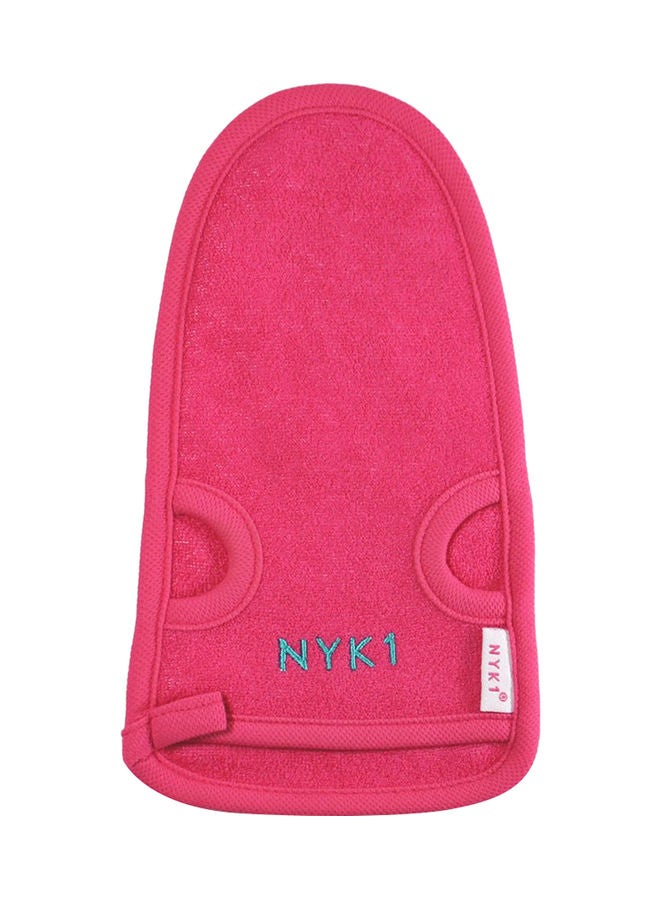 NIBEMINENT Exfoliating Body Scrub Glove Pink  - Image 4