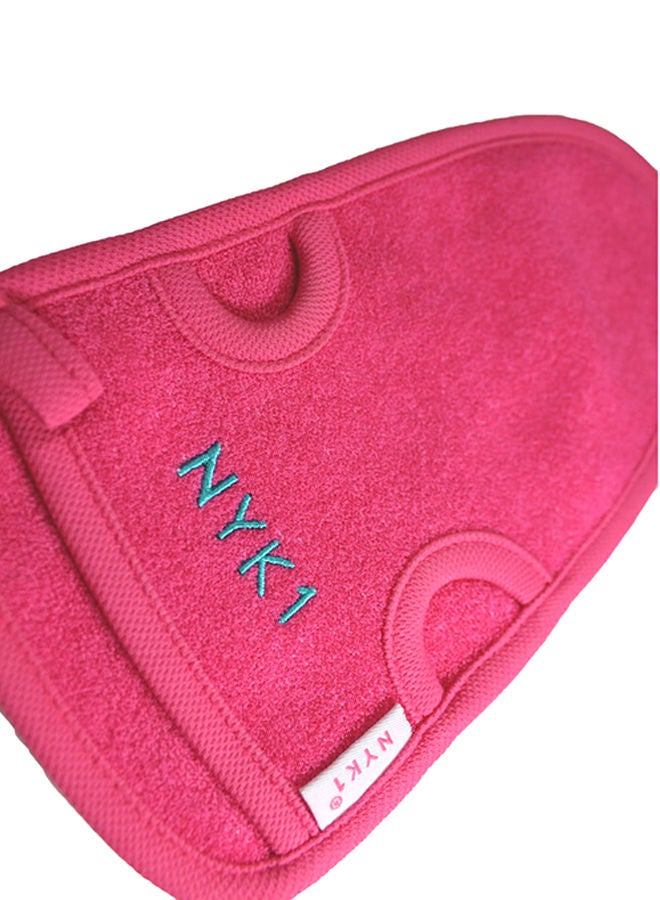 NIBEMINENT Exfoliating Body Scrub Glove Pink  - Image 3