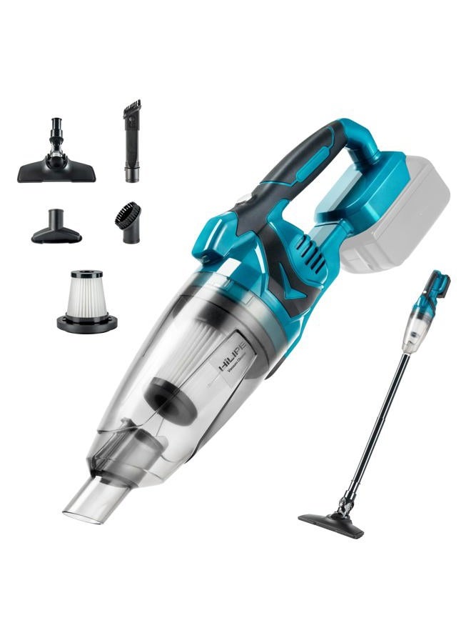 HILIPE Cordless Handheld Vacuum Cleaner for Makita 18V Battery, EasyClean Wet Dry Use,for Home, Boat,Workshop, Car Interior, Pet Hair, Furniture Cleaning (Tool Only No Battery) - Image 1