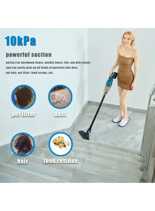 HILIPE Cordless Handheld Vacuum Cleaner for Makita 18V Battery, EasyClean Wet Dry Use,for Home, Boat,Workshop, Car Interior, Pet Hair, Furniture Cleaning (Tool Only No Battery) - Image 4