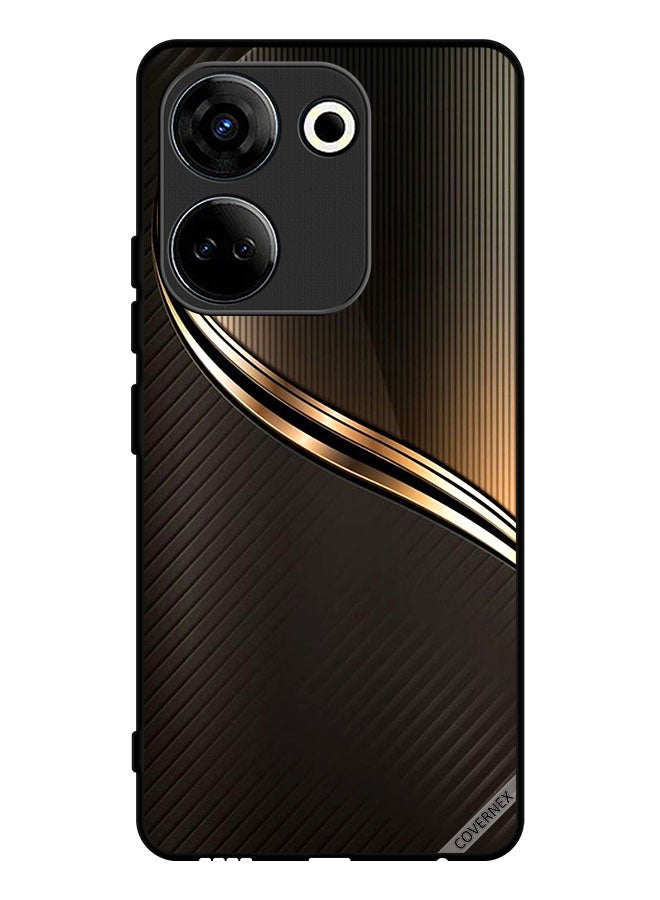 Covernex Protective Case Cover For Tecno Camon 20 Steel Pattern - Image 1
