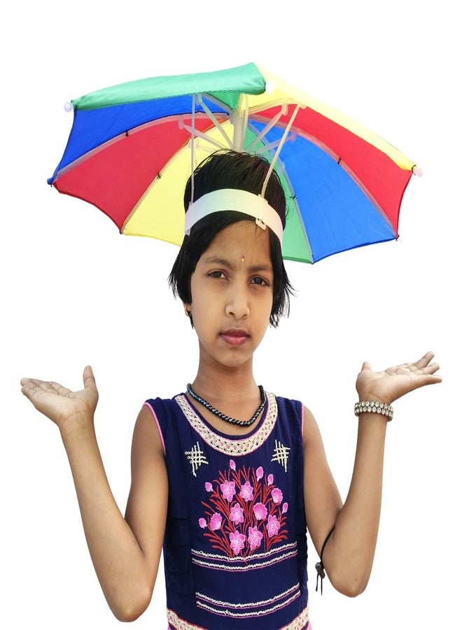 Dark Moon Hat Cap Umbrella for Kids Girls and Boys, Men Umbrella A1_46 - Image 1