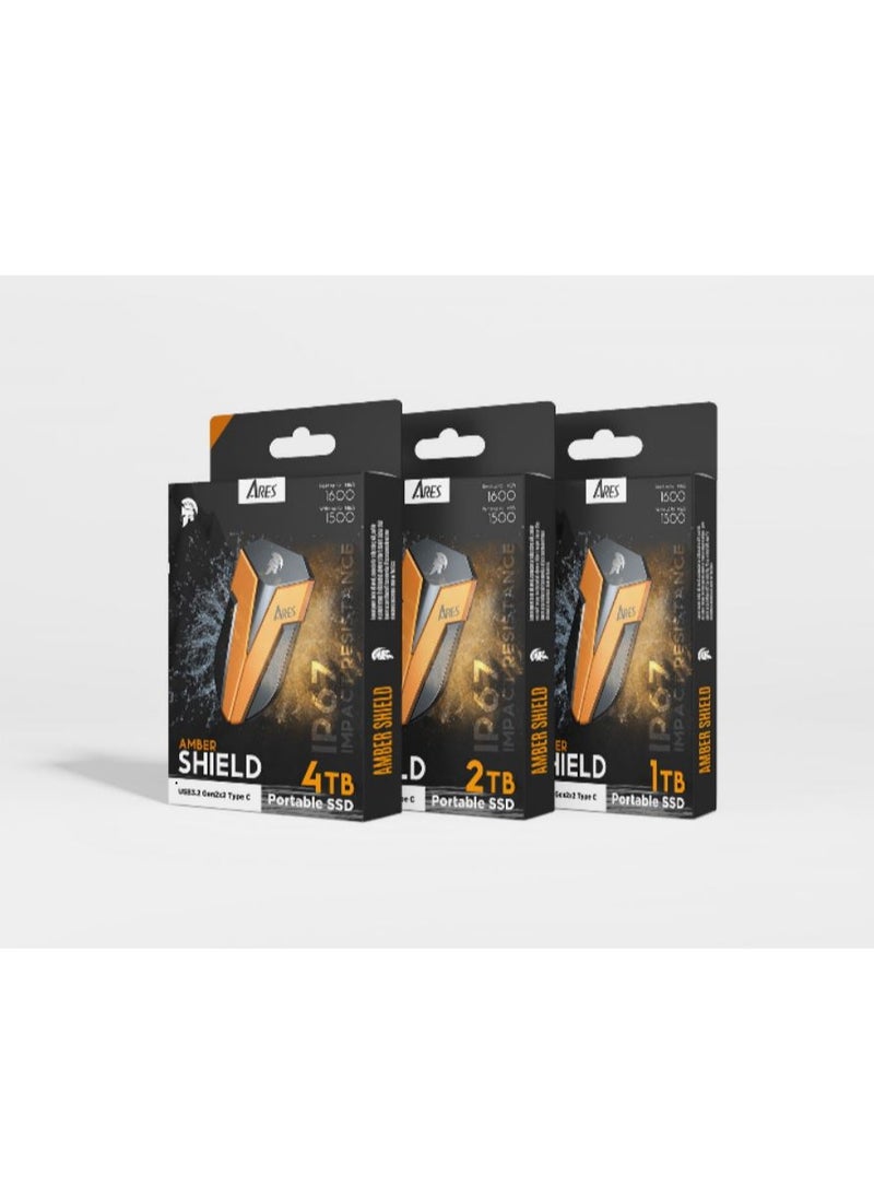 DATO - ARES PORTABLE SSD HARD USB3.2 TYPE-C 1600MB/s 1TB - Image 1