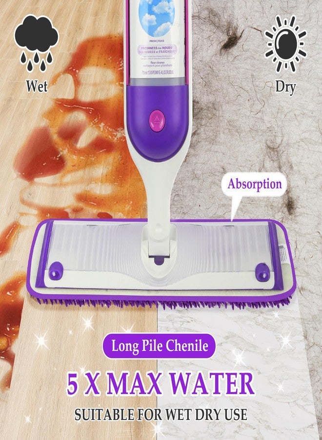 PAPCLEAN Microfiber Mop Pads for Swiffer PowerMop: Papclean Wet Dry Mopping Pads Refill - 6 Pcs Reusable Cloths for 13" -15" Power Mop Wood Multi-Surface Floor Cleaning - Image 3