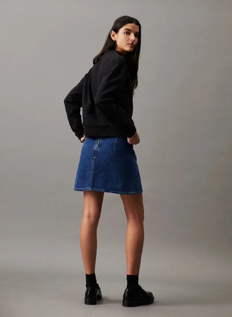 CALVIN KLEIN Cotton Logo Sweatshirt