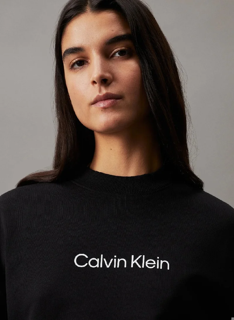 CALVIN KLEIN Cotton Logo Sweatshirt