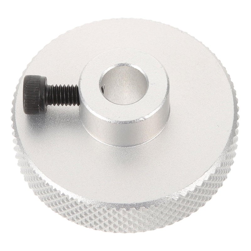 Black 6x6cm Motor Handwheel for Printer Stable Positioning Precise Control - Image 2