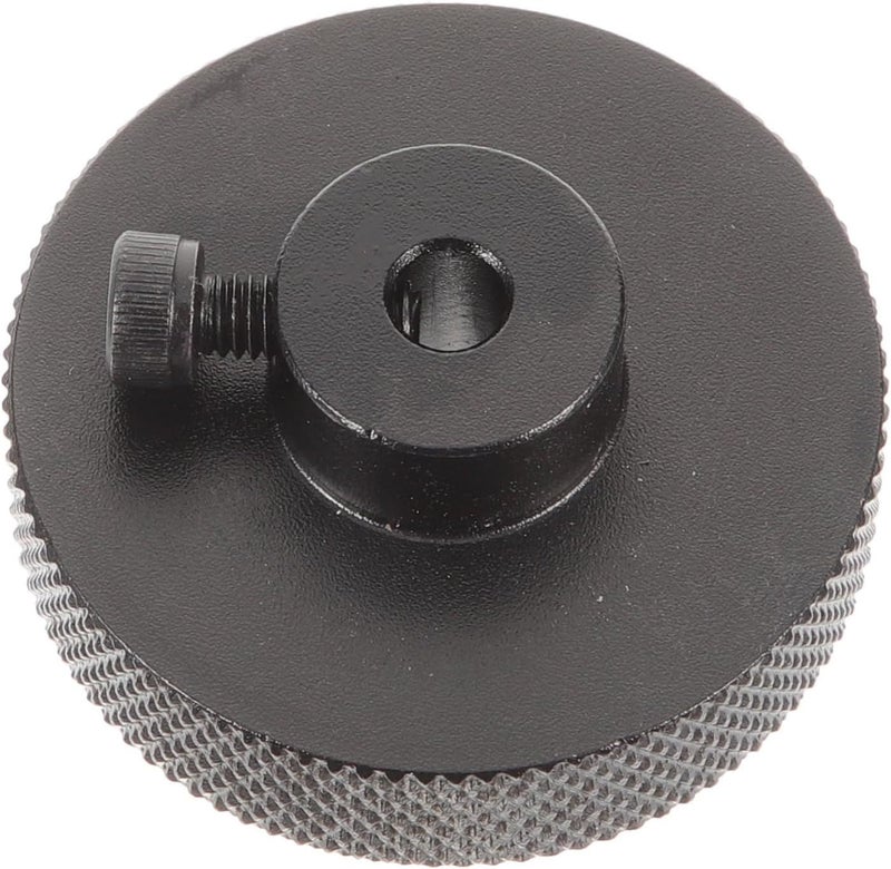 Black 6x6cm Motor Handwheel for Printer Stable Positioning Precise Control - Image 1