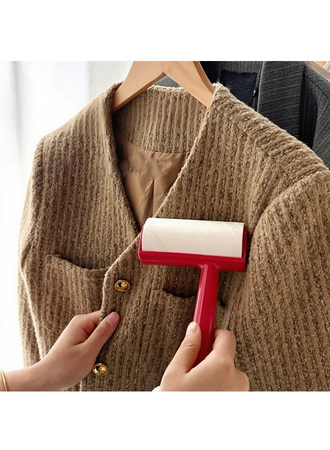 HOMESTAR Cartoon Cat Cute Lint Roller - Extra Sticky Lint Removal Roller with Reusable Handle + 3 Refills, Pet Hair & Dust Remover for Clothes, Furniture, Carpet - Travel-Friendly Lint Roller for Home - Image 3