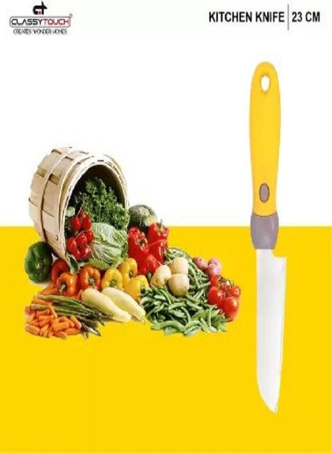 CLASSYTOUCH CLASSY TOUCH Stainless Steel Chef's Knife - Image 3