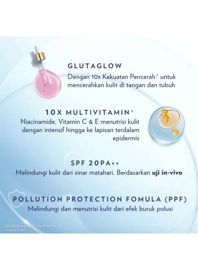 Vaseline Firm + Glow Gluta Vitamin Youthful SPF 20 Serum  180ml - Image 4