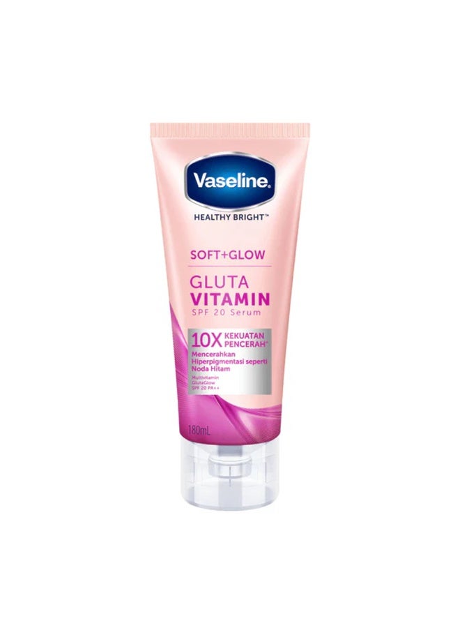 Vaseline Firm + Glow Gluta Vitamin Youthful SPF 20 Serum  180ml - Image 1