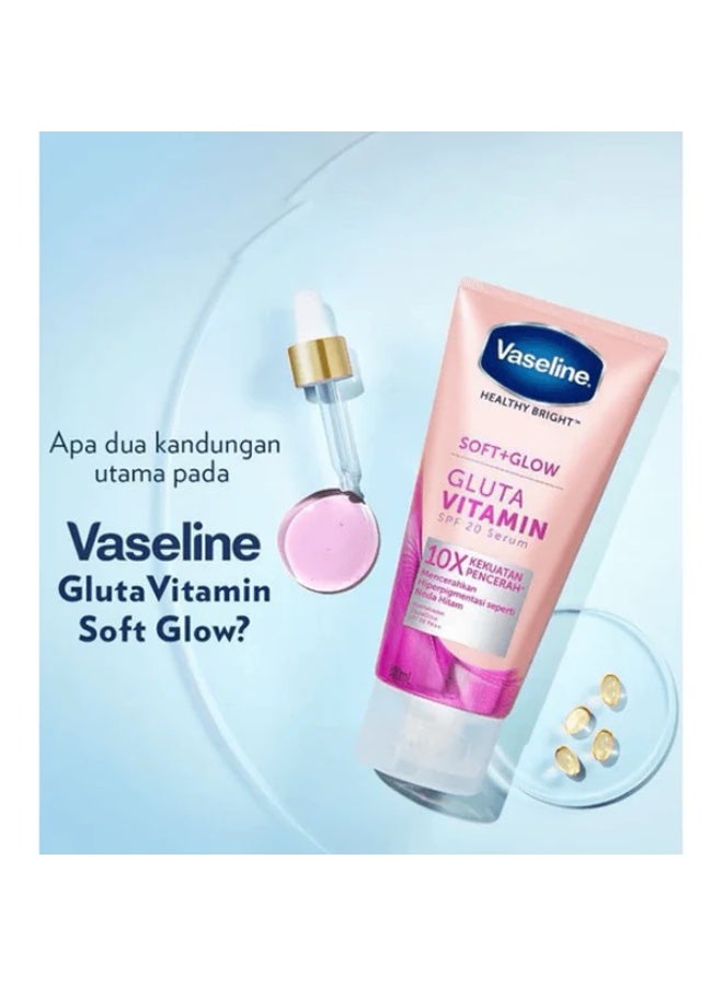 Vaseline Firm + Glow Gluta Vitamin Youthful SPF 20 Serum  180ml - Image 2