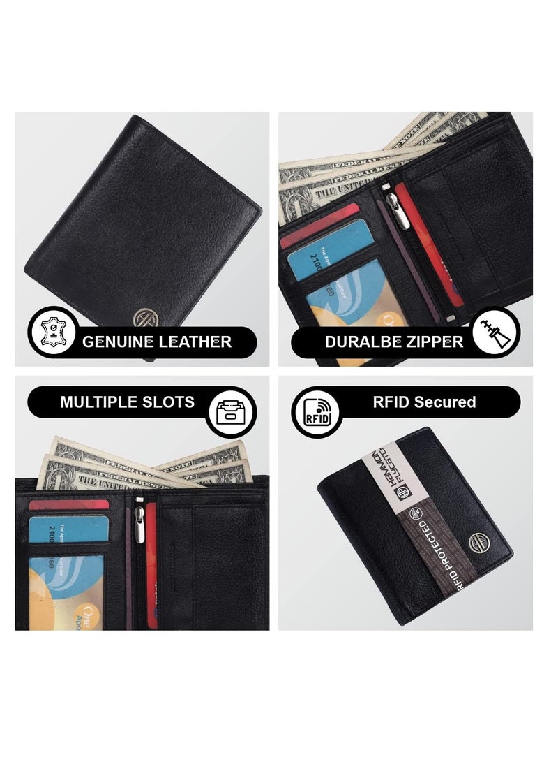  هاموندز فلاي كاتشر مجموعة هدايا جلدية للرجال | أسود | HF514BLK_KR_PEN | TC8G - Image 5