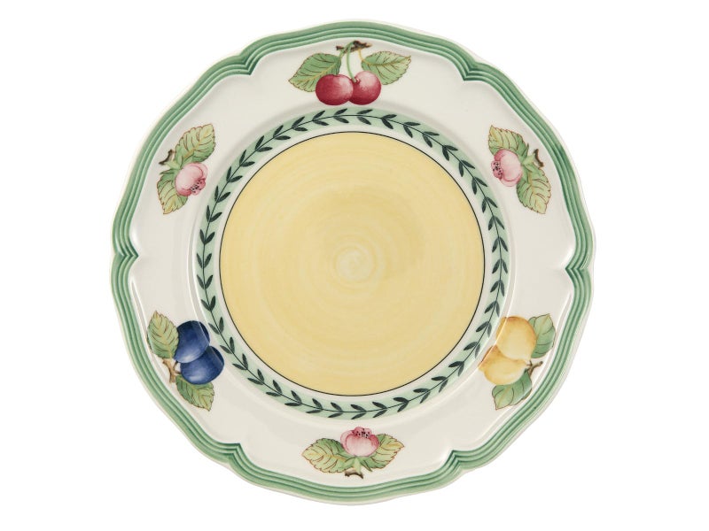 Villeroy & Boch Villeroy  Boch French Garden Fleurence Salad Plate Premium Porcelain WhiteMulticolored 