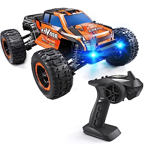 Loolinn | Durable RC Cars for Kids Hobby Grade, 1/16 RC Truck, Top Speed 19mph, Adjustable Speed, Off-Road, 4WD - Upgradeable Remote Control Car (Gift for Boys and Adults) - Image 1