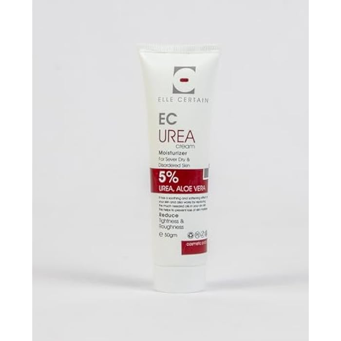 EC Elle Certain EC Urea Cream 5% Urea,Aloe Vera Reduce Tightness&Roughness 50gm - Image 3