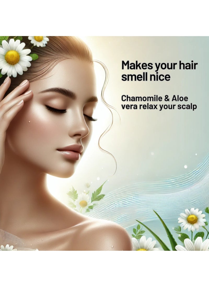 MED-COVER 6 x No Rinse Shampoo Cap from Medoffice - Waterless Easy Hair Wash - Allergen Free - Neutral Hair pH - Enriched Formulation with Vitamin E, ProVitamin b5 and Aloe-Vera
