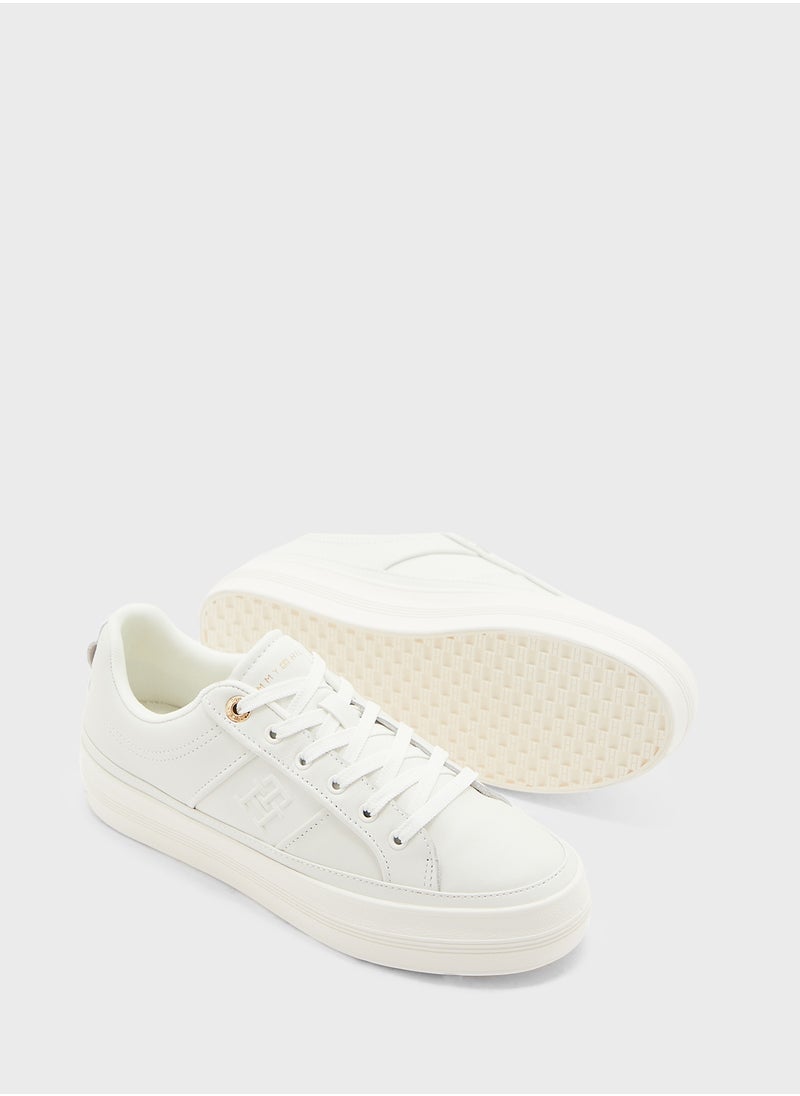 TOMMY HILFIGER Lace Up Low Top Sneakers  - Image 3