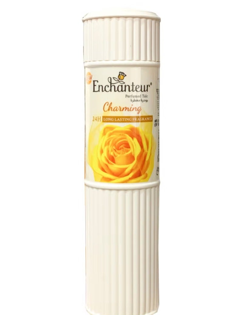 Enchanteur Charming Perfumed Talc 250 Gm (Packaging may vary)