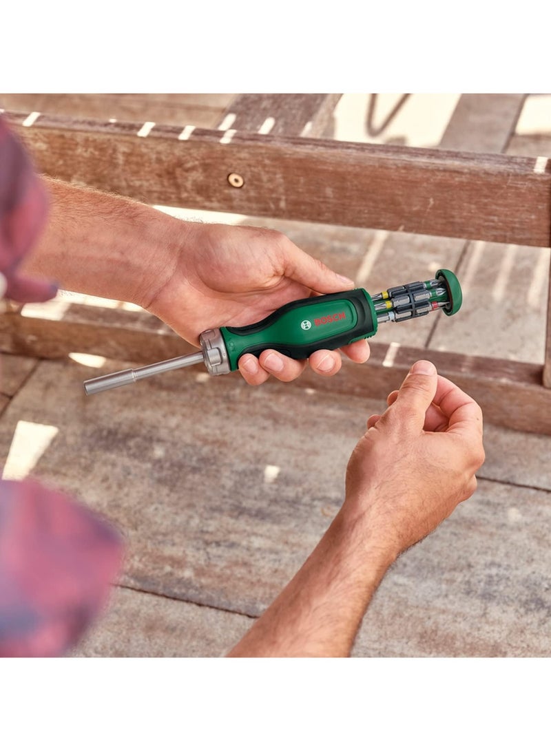 Bosch Home and Garden Ratcheting Screwdriver 12 Bit - Image 4