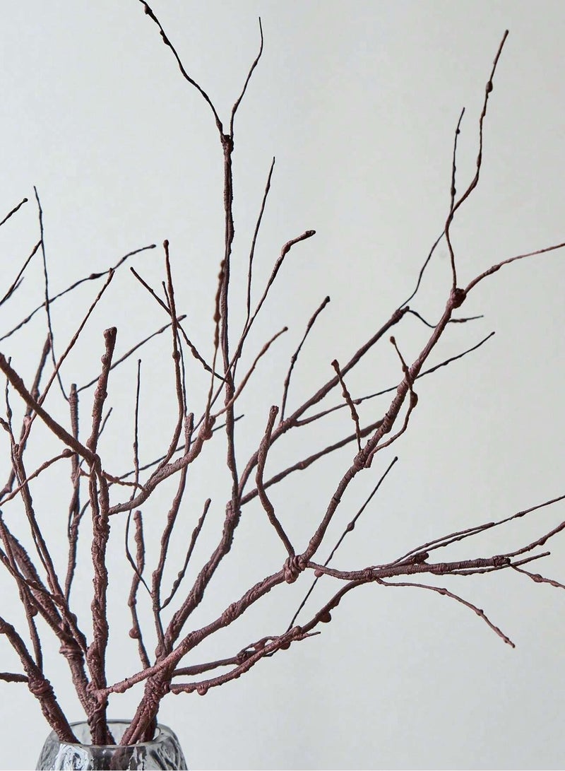 3pcs 31.5" Artificial Twigs Curly Willow Branches Lifelike Bendable Artificial Branch Flower Dried Stems DIY Craft Wedding Home Room Office Hotel Hall Decoration - Image 3