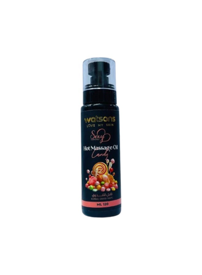 واتسونز زيت مساج هوت كاندي كراميل قابل للأكل | Watsons | 120 مل - Image 1