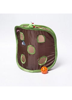 Creation Core Creation Core Interactive Cat Toy Hide & Seek Game Pop-up Collapsible Puzzle Exercise Toy 9 Holes Mouse Hunt with Bell  - Image 4