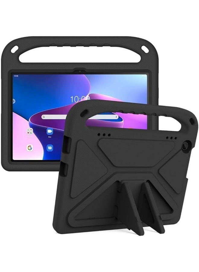 عام غلاف قوي متوافق مع Lenovo Tab M10 3rd Gen 10.1 بوصة (TB-328FU/TB-328XU) 2022، خفيف الوزن مقاوم للصدمات مع مقبض قوي وواجهة ودية للأطفال للحماية.