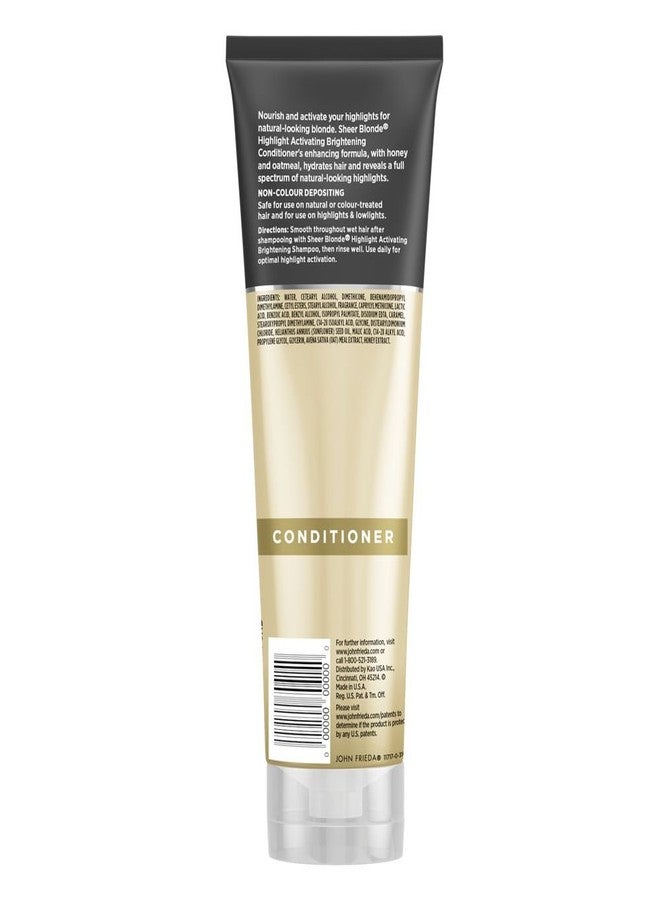 John Frieda Sheer Blonde Highlight Activating Conditioner for Vibrant Color, Natural and Color-Treated Blondes, with Nutritious Honey and Oatmeal, 8.45 Ounces (Pack of 2) - Image 2