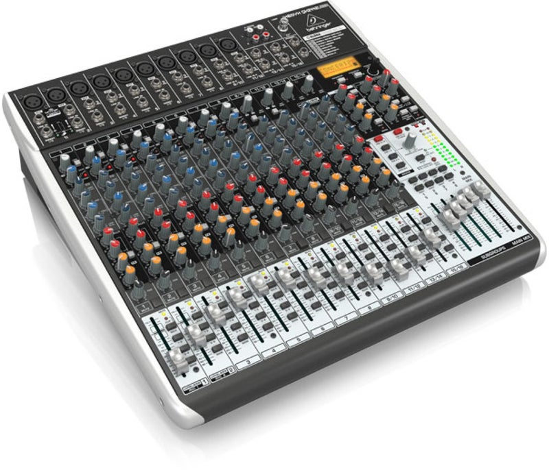 Behringer QX2442USB Premium 24-Input 4/2-Bus Mixer Analog Mixer with USB/Audio Interface - Image 4