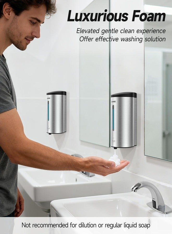 AIKE Foam Soap Dispenser Stainless Steel - Image 2