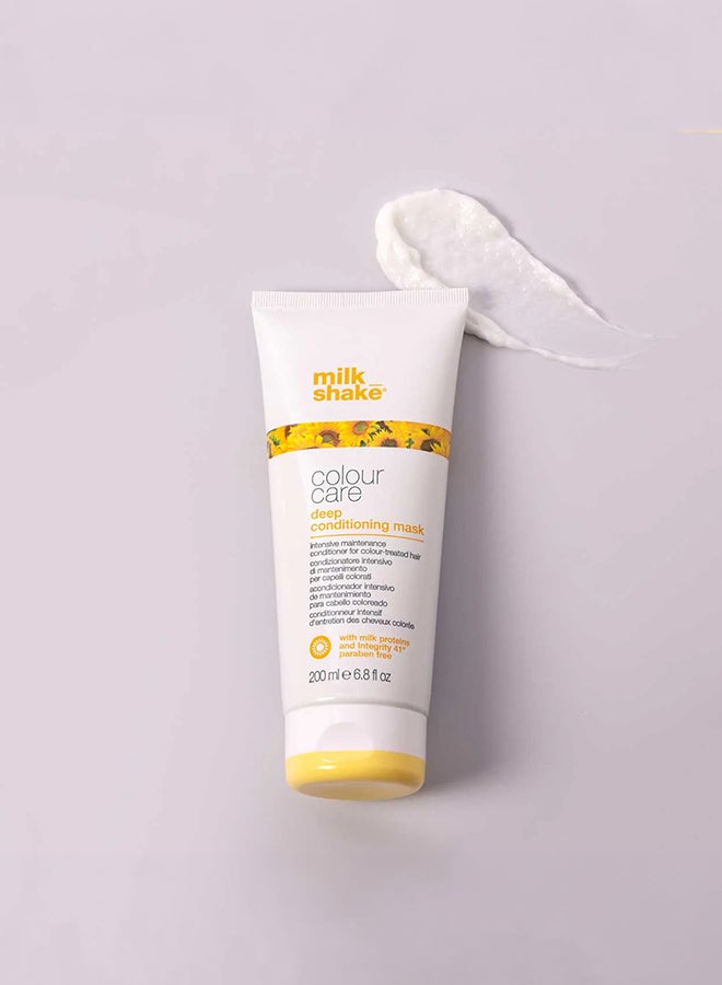 Milk Shake Intense Deep Conditioning Mask for Color-Treated Hair - Reconstructs & Nourishes Damaged Strands, Protects Color Vibrancy & Adds Shine (200 ml) - Image 4