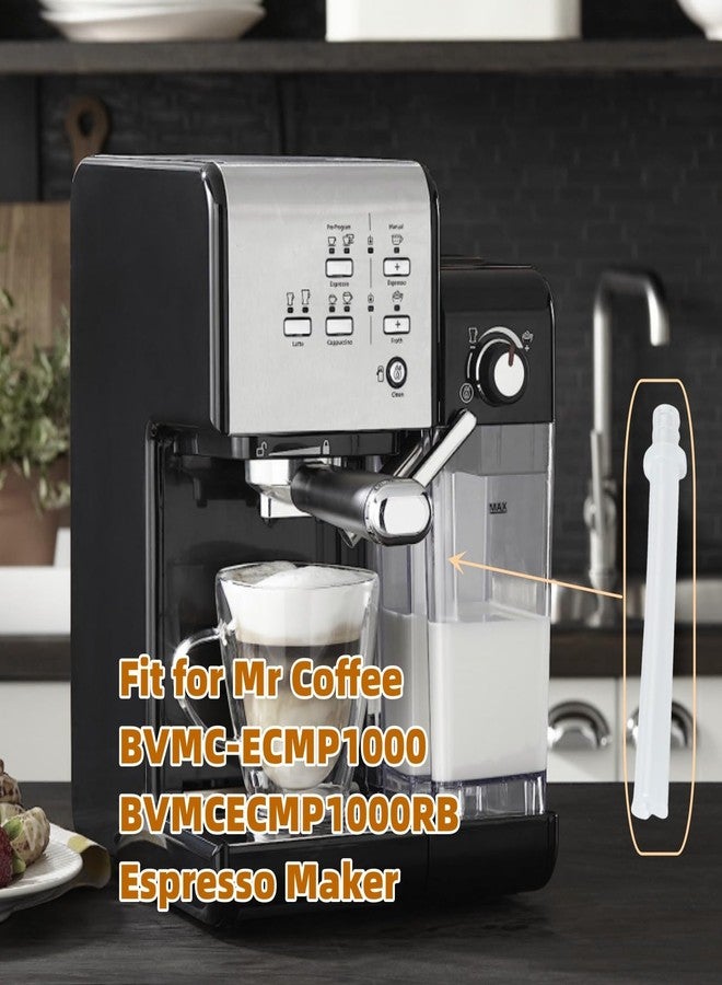 162416-000-000 أنبوب سيليكون (3.54 بوصة) قطعة غيار لماكينة صنع الإسبريسو Mr Coffee BVMC-ECMP1000 BVMCECMP1000RB (عبوة من 3 قطع) - Image 3