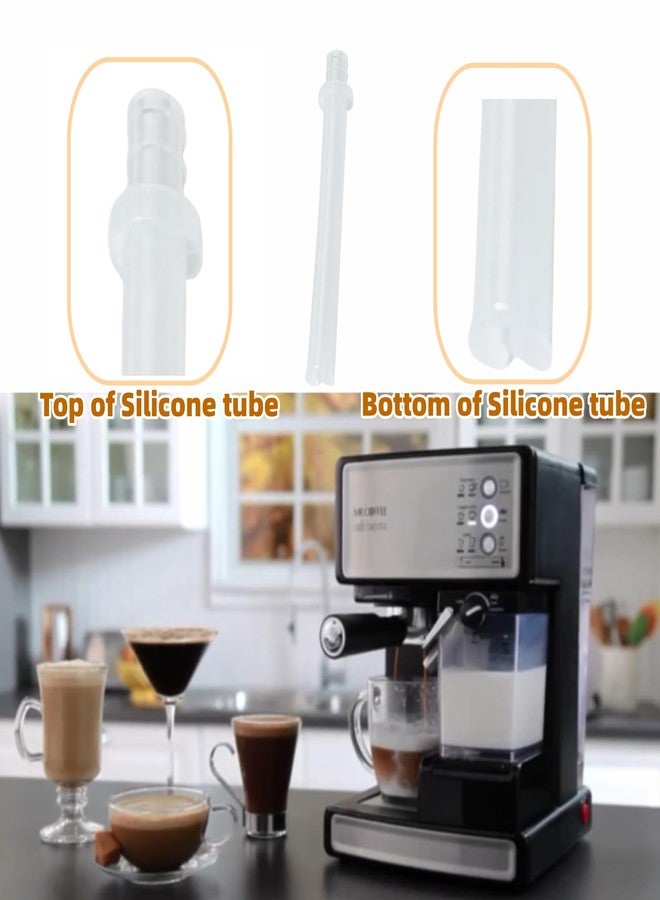 162416-000-000 أنبوب سيليكون (3.54 بوصة) قطعة غيار لماكينة صنع الإسبريسو Mr Coffee BVMC-ECMP1000 BVMCECMP1000RB (عبوة من 3 قطع) - Image 5