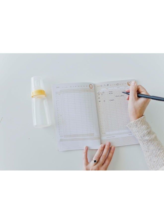 Pearhead Baby Daily Log Book, Fill in Pages, Track Your Newborn Babyâ€™s Schedule, Daily Tracker for New Parents, Keepsakes for New Moms - Image 5