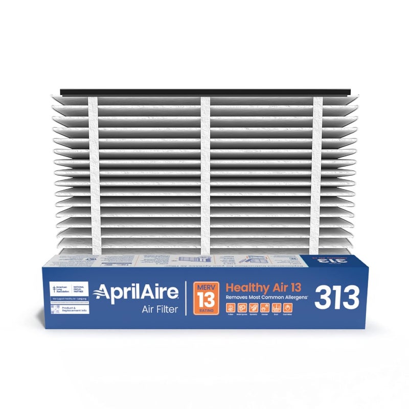 Aprilaire AprilAire 313 Replacement Filter for AprilAire Whole House Air Purifiers  MERV 13 Healthy Home Allergy 20x20x4 Air Filter Pack of 1  - Image 1