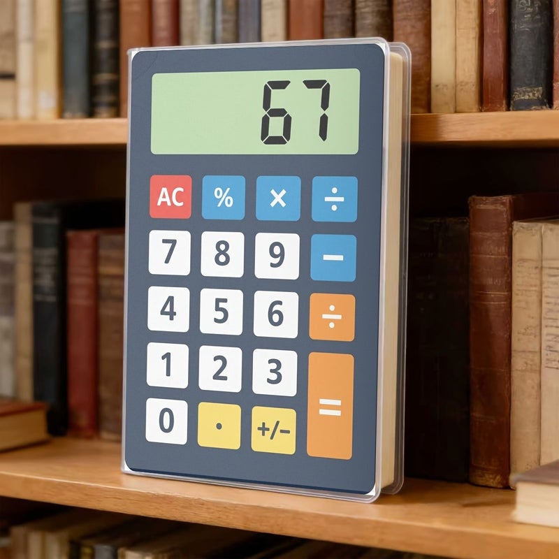 Portable Desktop Calculator 56 Pages Daily Office School Tool - Image 5