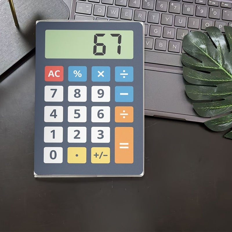 Portable Desktop Calculator 56 Pages Daily Office School Tool - Image 4
