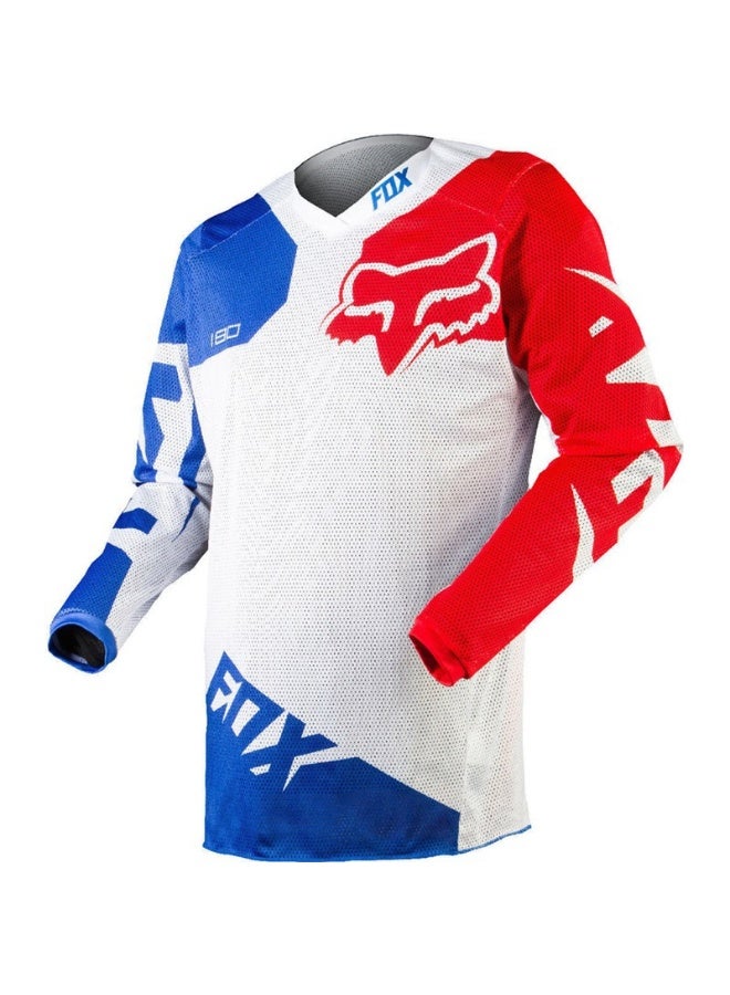 Fox Men's Outdoor Cycling Suit Off-road Road Mountain Bike Cycling Tops - Image 1