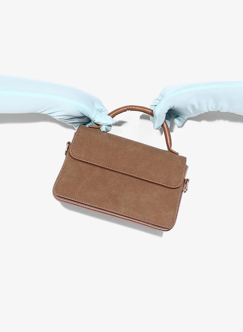 Haute Sauce  The Core Suede Sling Bag for Women | Best Price UAE