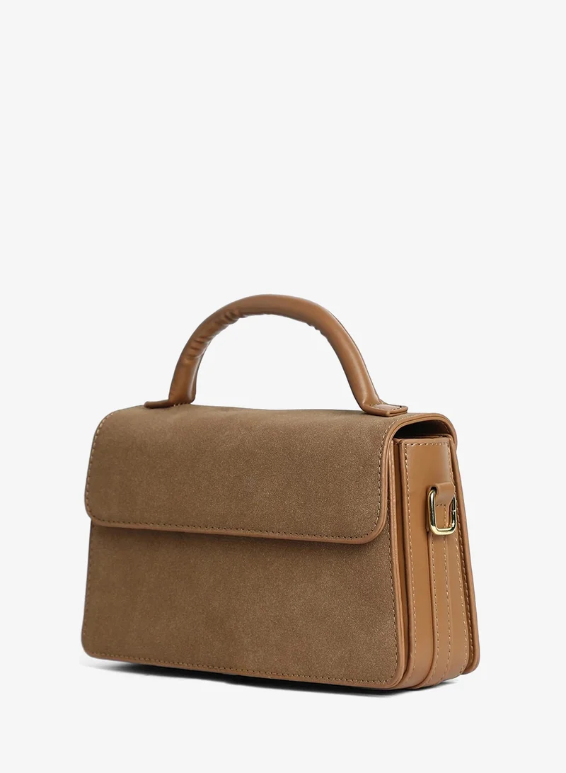 Haute Sauce  The Core Suede Sling Bag for Women | Best Price UAE
