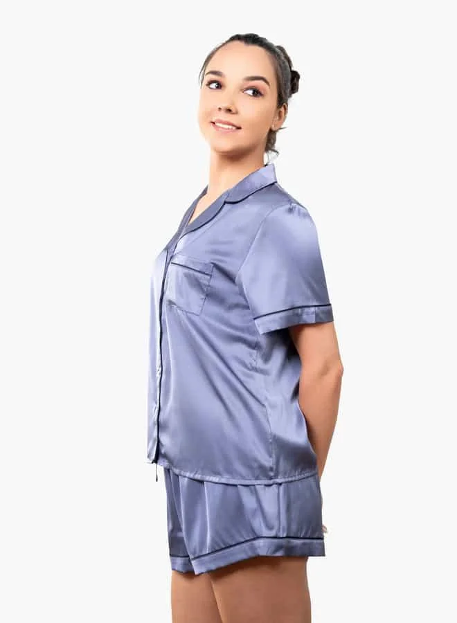 Aadaraya Ss Classic Short Pj Set For Female