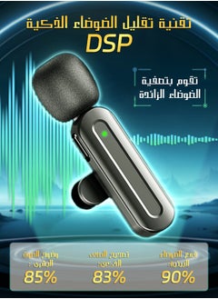 Litus 3-in-1 Wireless Lavalier Microphone for iPhone, iPad, Android, Camera Devices–Mini Lapel Wireless Mic with 2 wireless microphone for Android & Apple & 3.5mm Compatibility, Plug-Play 2.4G Ultra-Low Delay Noise Reduction Chip for Video Recording Interview Podcast Vlog YouTube Tiktok  - Image 3