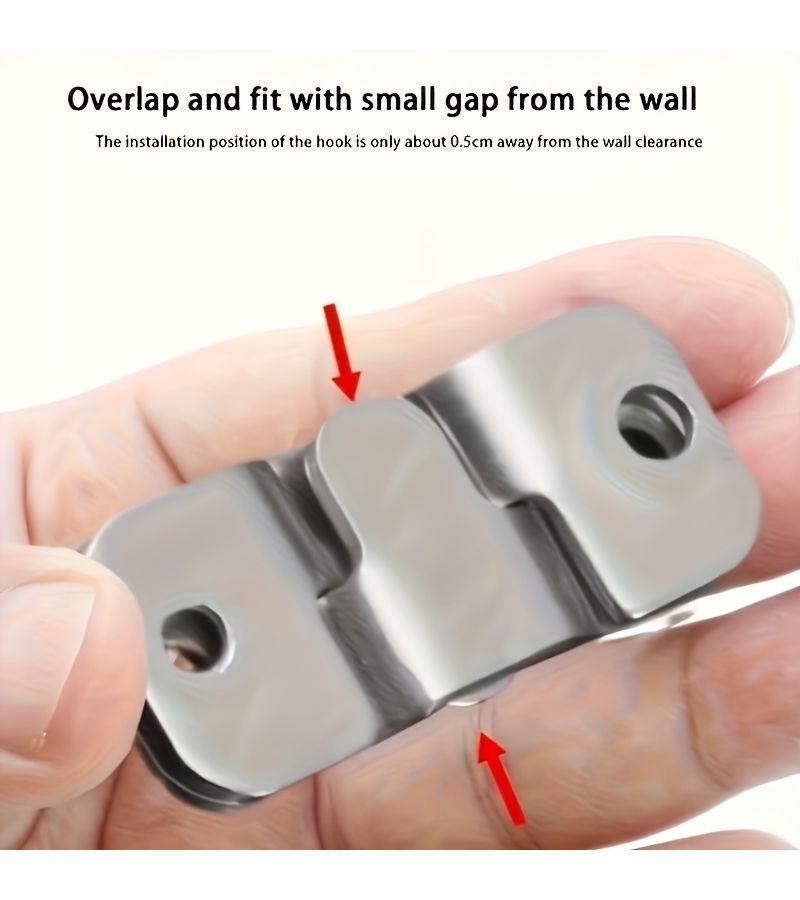 35pcs Heavy Duty Stainless Steel Furniture Brackets With Hangers And Screws For Bed Corners Wooden Shelves Chairs Desks Dressers And Art Gallery Wall Accessories - Image 3