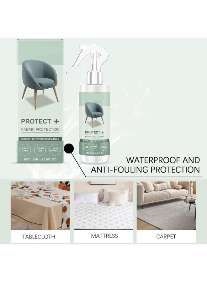 Multipurpose Fabric Protector Spray – Sofa, Carpet, Upholstery Cleaner, Stain and Odour Remover, 100ML Fabric Guard for Furniture, Cars, and More - Image 5