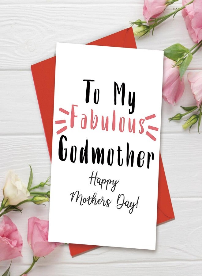 Asmallgf Funny Mothers Day Card for Godmother, Happy Mother’s Day Gifts from Godchild, Gift Card for Godmother - Image 5