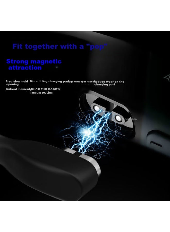Trendsetter Compatible With Shao Yin Charging Cable, Charger, Original Openrun Pro/as800/as803/as810/asc100sg Bone Conduction Sports Headphones, Magnetic Charging Cable - Image 2
